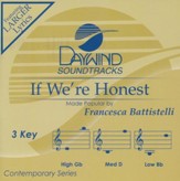 If We're Honest, Accompaniment CD