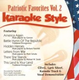 Patriotic Favorites, Karaoke Style, Volume 2 CD