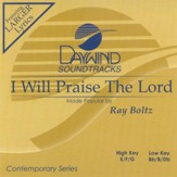 I Will Praise The Lord, Accompaniment CD