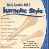 Judy Jacobs, Volume 1, Karaoke Style CD