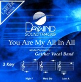 You Are My All In All, Accompaniment CD