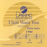 I Just Want You, Accompaniment CD