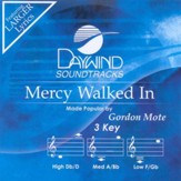 Mercy Walked In, Accompaniment CD