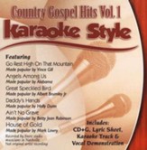 Country Gospel Hits, Vol. 1, Karaoke CD
