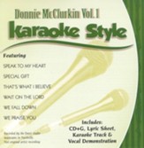 Donnie McClurkin, Volume 1, Karaoke Style CD