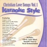 Christian Love Songs, Volume 1, Karaoke Style CD