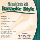 Michael Combs, Vol. 1, Karaoke CD