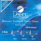 Between Twelve & Thirty-Three, Accompaniment CD