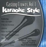 Casting Crowns, Volume 1 Karaoke Style CD