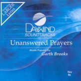 Unanswered Prayers, Accompaniment CD