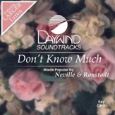 Don't Know Much [Music Download]