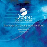 That's Just God (Doing What He Does) [Music Download]
