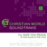 I'Ll Give You Peace [Music Download]