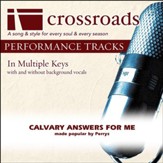 Calvary Answers For Me - High with Background Vocals in F# [Music Download]
