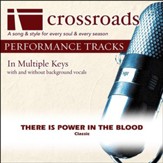 There Is Power In The Blood - High without Background Vocals in A [Music Download]