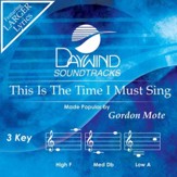 This Is The Time I Must Sing [Music Download]
