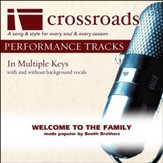 Welcome To The Family (Performance Track with Background Vocals in G) [Music Download]