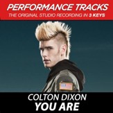 You Are, Medium Key Performance Track With Background Vocals [Music Download]