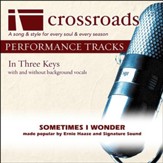Sometimes I Wonder (Performance Track Low with Background Vocals in Bb-B) [Music Download]