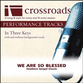 We Are So Blessed (Performance Track Original with Background Vocals) [Music Download]