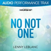 No Not One [Low Key Without Background Vocals] [Music Download]