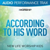 According to His Word (feat. Jared Anderson) [Original Key without Background Vocals] [Music Download]