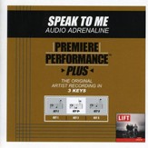 Speak To Me (Key-Db-Premiere Performance Plus) [Music Download]