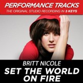 Set The World On Fire (Medium Key-Premiere Performance Plus w/ Background Vocals) [Music Download]