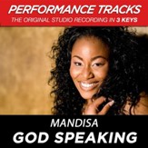 God Speaking (Medium Key-Premiere Performance Plus w/o Background Vocals) [Music Download]