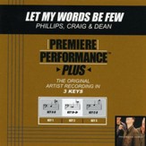 Let My Words Be Few (Premiere Performance Plus Track) [Music Download]