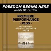 Freedom Begins Here (Key-G#m-Premiere Performance Plus w/o Background Vocals) [Music Download]