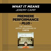 What It Means (Premiere Performance Plus Track) [Music Download]