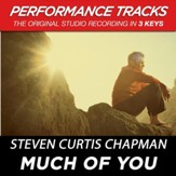 Much Of You (Performance Track In Key Of C Without Background Vocals) [Music Download]