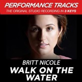 Walk On The Water (Medium Key Performance Track With Background Vocals) [Music Download]