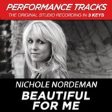 Beautiful For Me (Medium Key Performance Track Without Background Vocals) [Music Download]
