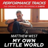 My Own Little World (High Key Performance Track Without Background Vocals) [Music Download]