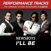 I'll Be (Performance Track In Key Of C Without Background Vocals) [Music Download]