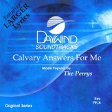 Calvary Answers For Me, Accompaniment CD