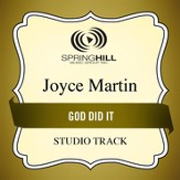 God Did It (Medium Key Performance Track Without Background Vocals) [Music Download]