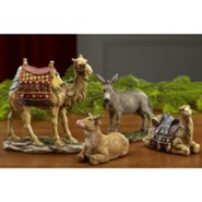 Real Life Nativity 7-inch size Animal Set of 4