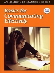 Applications of Grammar Book 1: Basics for Communicating  Effectively, Grade 7