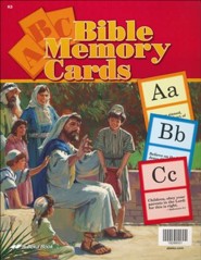 Abeka Large ABC Bible Memory Cards
