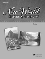 Abeka New World History & Geography Tests