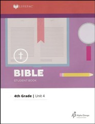 Lifepac Bible Grade 4 Unit 4: The Bible and Me