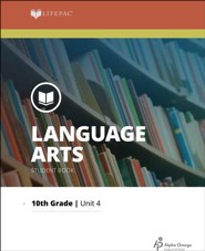 Lifepac Language Arts Grade 10 Unit 4: The Power of Words
