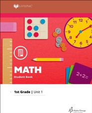 Lifepac Math Grade 1 Unit 1: Number Order, Add/Sub. to 9