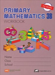 Singapore Math: Primary Math Workbook 3B US Edition