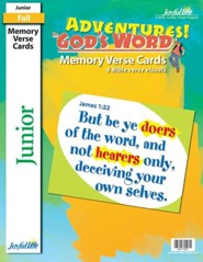 Adventures in God's Word Junior (Grades 5-6) Memory Verse Visuals