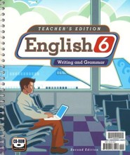 BJU Press English Grade 6 Teacher's Guide Second Edition
