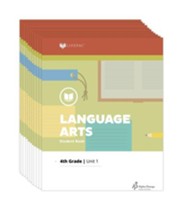 Lifepac Language Arts, Grade 4, Workbook Set